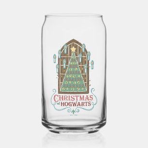 Kerst bij HOGWARTS™ Cookie Graphic Blikvorm Glas