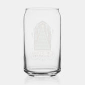 Kerst bij HOGWARTS™ Cookie Graphic Blikvorm Glas (Achterkant)