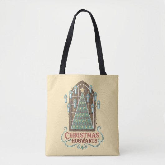 Kerst bij HOGWARTS™ Cookie Graphic Draagtas (Voorkant)
