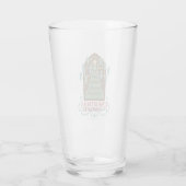 Kerst bij HOGWARTS™ Cookie Graphic Glas (Achterkant)