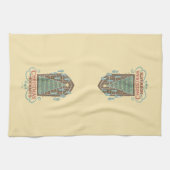 Kerst bij HOGWARTS™ Cookie Graphic Theedoek (Horizontaal)