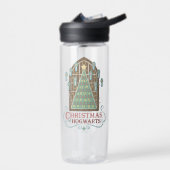 Kerst bij HOGWARTS™ Cookie Graphic Waterfles (Links)