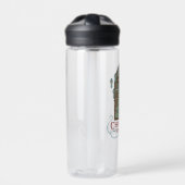 Kerst bij HOGWARTS™ Cookie Graphic Waterfles (Voorkant)