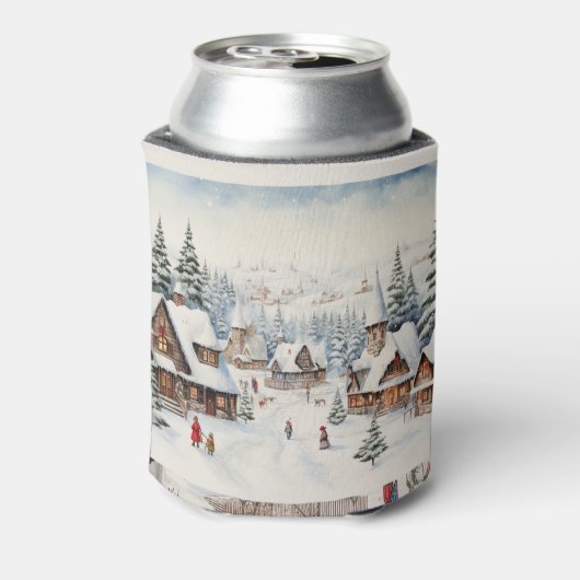 kerst blikjeskoeler (Blikje Achterkant)