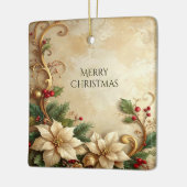 Kerst Bloem Kerst Ornament (Links)