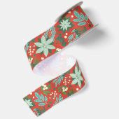 Kerst Bloem Rood Lint (Achterkant)