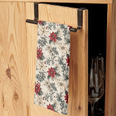 Kerst Bloemen Ontwerp Keuken Handdoeken