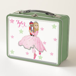 Kerst blond haar notenkraker ballerina