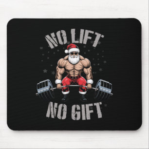 Kerst Bodybuilding Bodybuilder - Santa Weight Muismat
