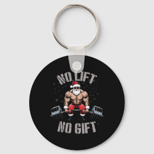Kerst Bodybuilding Bodybuilder - Santa Weight Sleutelhanger