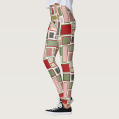 Kerst Boho rechthoeken Leggings (Links)