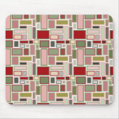 Kerst Boho rechthoeken Muismat (Voorkant)