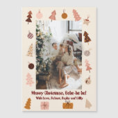 Kerst Boho Vrolijk Kerstfeest Boho ho ho! (Voorkant)