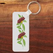 Kerst boom sleutelhanger: sleutelhanger (Achterkant)