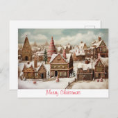  kerst briefkaart (Voorkant / Achterkant)