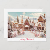 kerst briefkaart (Voorkant / Achterkant)