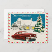  kerst briefkaart (Voorkant / Achterkant)