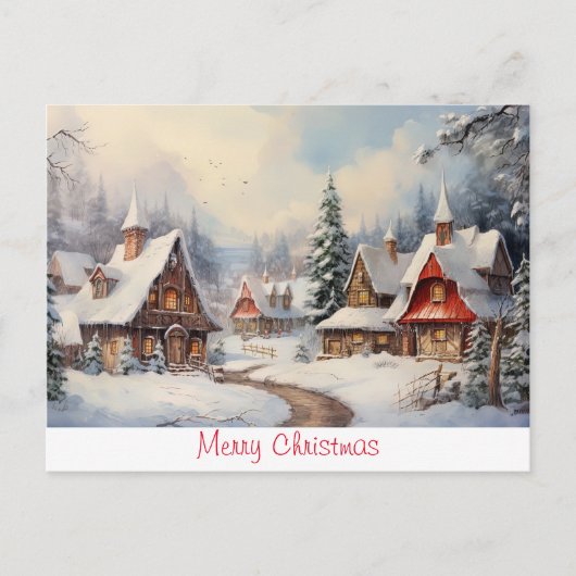  kerst briefkaart (Voorkant)