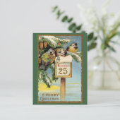 kerst briefkaart (Staand voorkant)