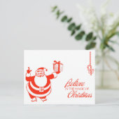 Kerst-Briefkaart Feestdagenkaart (Staand voorkant)