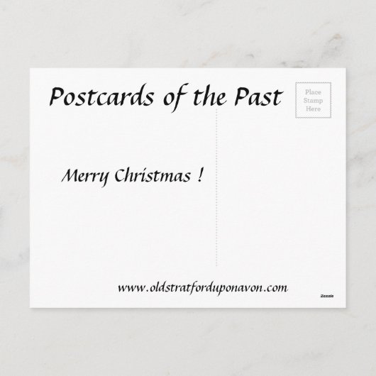 Kerst Briefkaart - Kopenhagen (Achterkant)