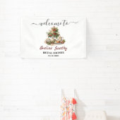 Kerst Bruidsfeest Thee Party Welkom Spandoek (Insitu)