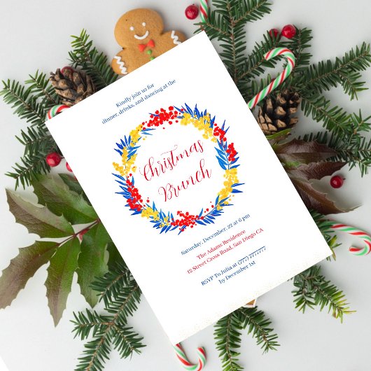 Kerst Brunch Uitnodiging