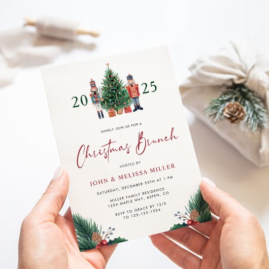 Kerst Brunch Uitnodiging