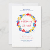 Kerst Brunch Uitnodiging (Voorkant)