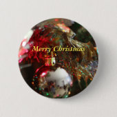kerst butten ronde button 5,7 cm (Voorkant)