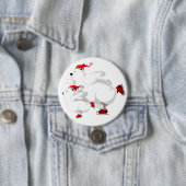 Kerst Button Gift met Happy Beren Familie (In situ)
