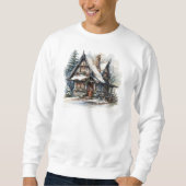 Kerst Cabine Sweatshirt (Voorkant)