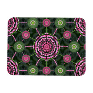 Kerst Cactus Mandala Array Kerstmagneet Magneet