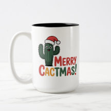 Kerst Cactus mok