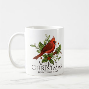 Kerst Cadeau met Rode Kardinaal Hulst Kerst Cocoa Koffiemok