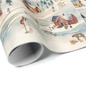 kerst cadeaupapier (Rol Hoek)