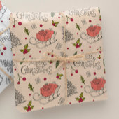  kerst cadeaupapier