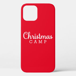 Kerst Camp iPhone Case | Kerst telefoonhoesjes
