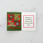 Kerst Camper Kerst Kaarten Notitiekaartje (Binnen)