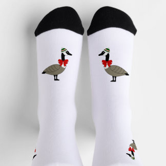 Kerst Canadese Gans Crew Soks Sokken