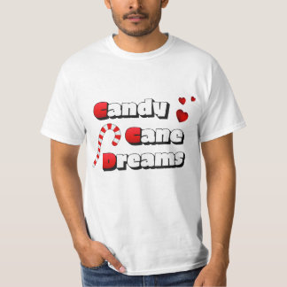 Kerst Candy Cane Dromen T-shirt