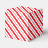 Kerst Candy Cane Gestreepte geschenkdoos Bedankdoosjes (Achterkant)