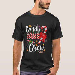 Kerst Candy Cane Lights Xmas Bijpassende Familie P T-shirt
