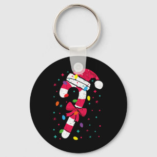 Kerst Candy Cane Santa Xmas Kinder Peuter Jeugd Sleutelhanger