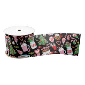 Kerst Candy Cane Sweets Patroon Lint (Spoel)