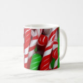 Kerst Candy Cane Vakantie Mok (Voorkant rechts)