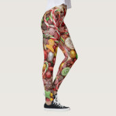Kerst Candy Leggings (Rechts)