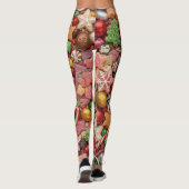 Kerst Candy Leggings (Achterkant)