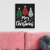 Kerst Canvas kunst aan de muur (Insitu (Woonkamer))