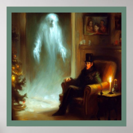 Kerst Carol Ghost of Christmas Past Poster (Voorkant)